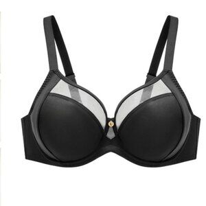 Black 30H Understance ~ Spacer Air Jasmine FlexWire Demi Bra Unlinned NWT